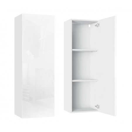 VIDA 7 Fali szekrény (fényes fehér) TOP Nábytek