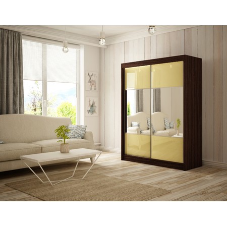 Rico Gardróbszekrény - 150 cm Vanília Wenge Furniture