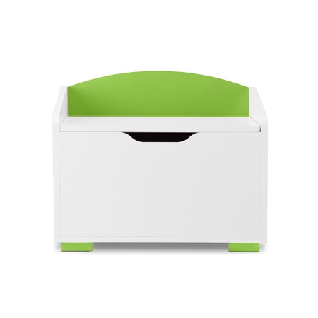 Box PABIS - bílá/zelená Signal-butor