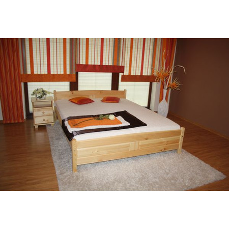 JOANNA ágy 120x200 cm fenyő Tölgy Maxi-Drew