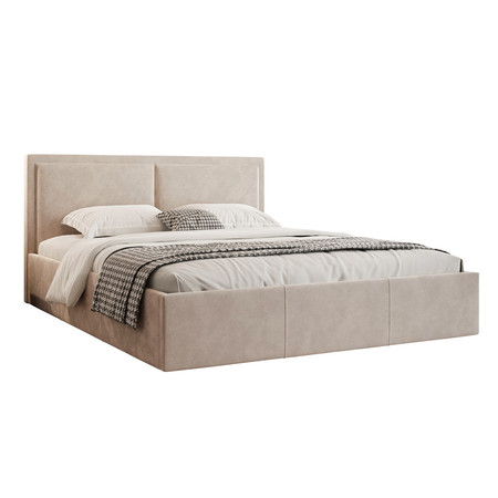 Čalouněná postel Soave II rozměr 120x200 cm Béžová TT-FURNITURE
