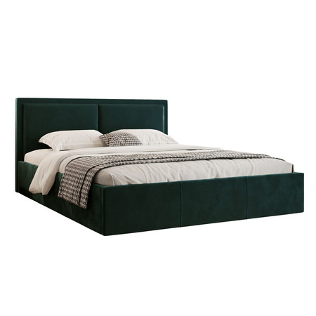 Čalouněná postel Soave II rozměr 120x200 cm Zelená TT-FURNITURE
